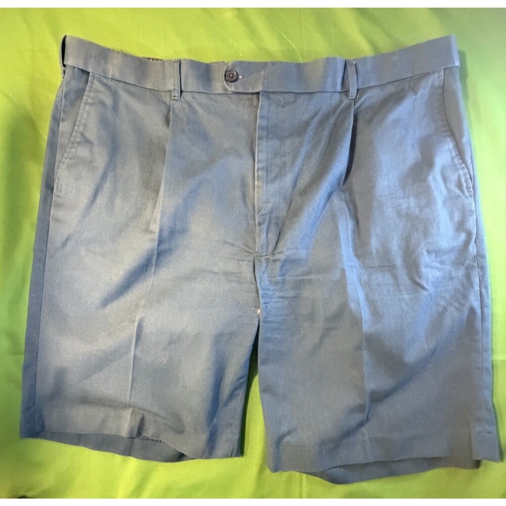 🩳🔵 Peter Christian Chino Casual Shorts Men’s Size 46 ✨ Blue Classic Style